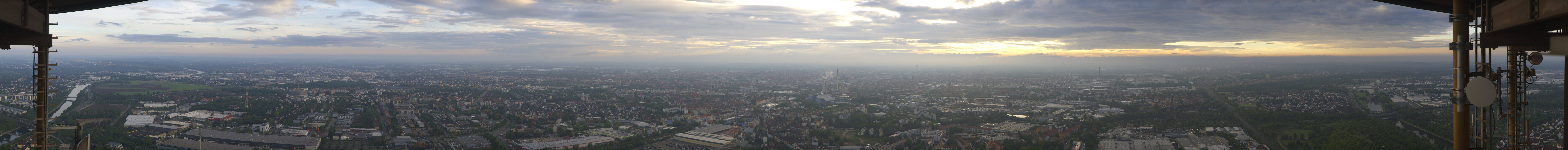 Archiv Foto Webcam Nürnberg (Fernmeldeturm)