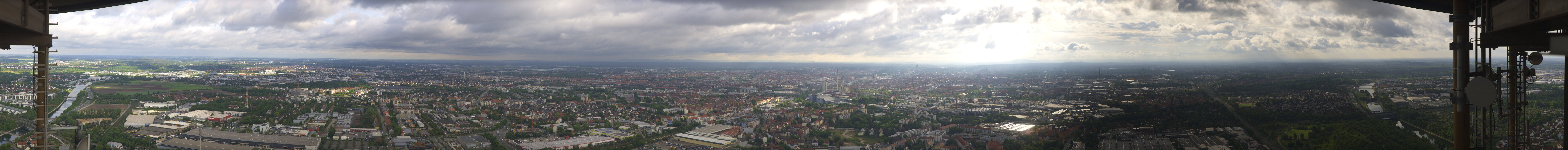 Archiv Foto Webcam Nürnberg (Fernmeldeturm)