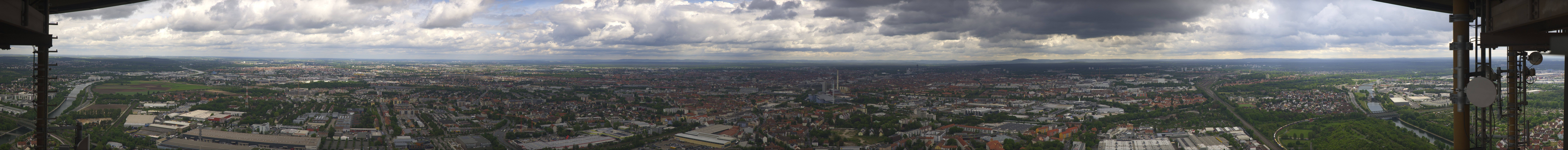 Archiv Foto Webcam Nürnberg (Fernmeldeturm)