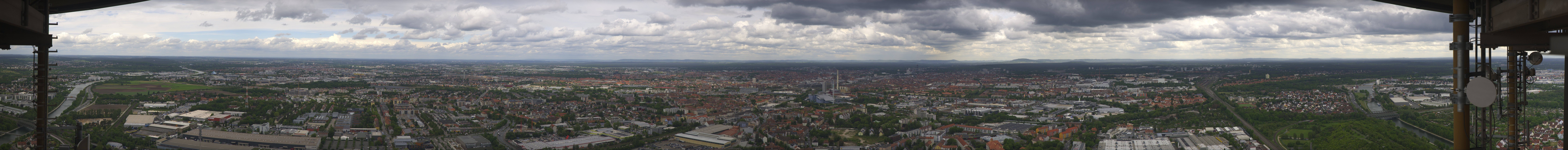 Archiv Foto Webcam Nürnberg (Fernmeldeturm)