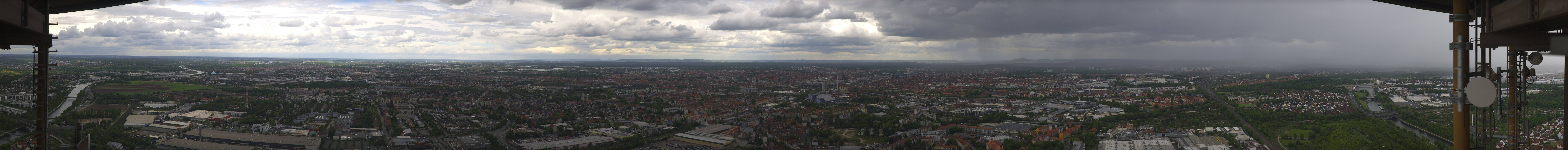 Archiv Foto Webcam Nürnberg (Fernmeldeturm)