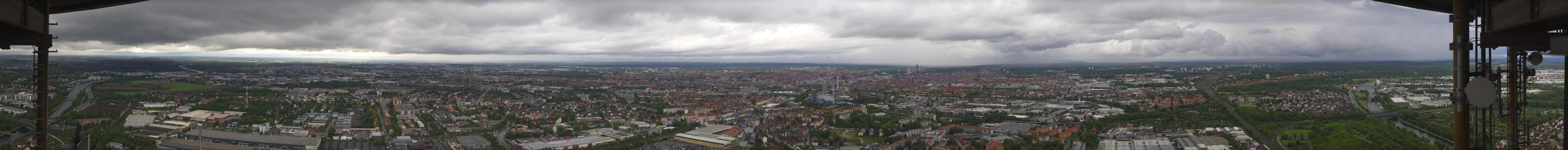 Archiv Foto Webcam Nürnberg (Fernmeldeturm)