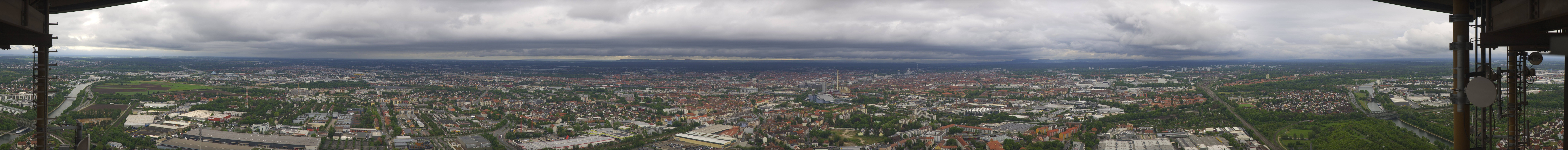 Archiv Foto Webcam Nürnberg (Fernmeldeturm)