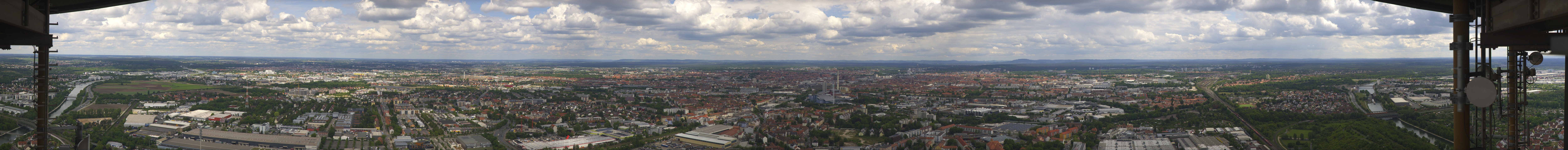 Archiv Foto Webcam Nürnberg (Fernmeldeturm)