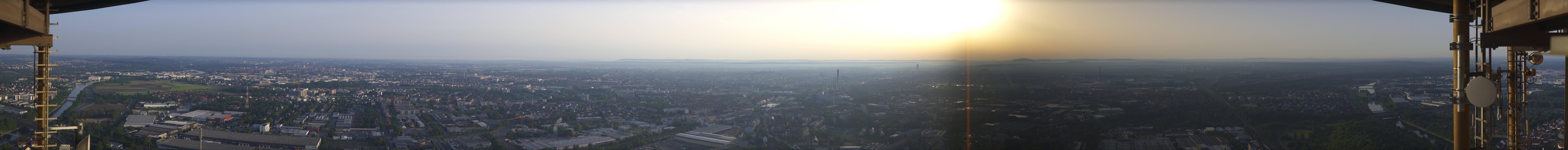 Archived image Webcam Nuremberg (telecommunication tower)