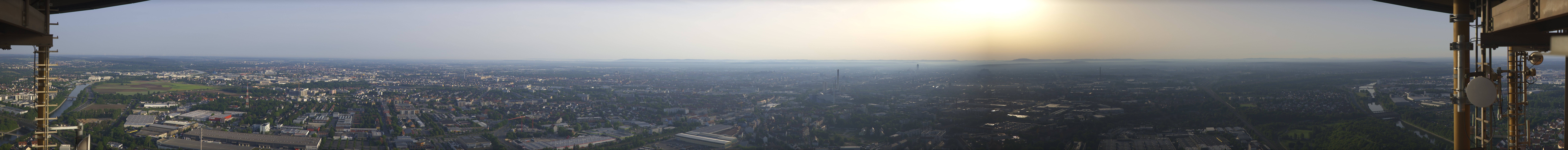 Archived image Webcam Nuremberg (telecommunication tower)