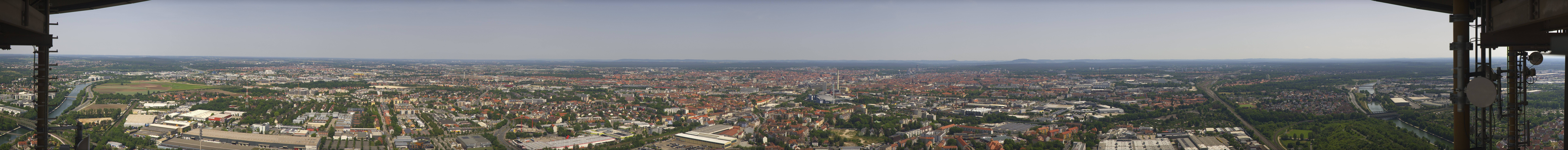 Archiv Foto Webcam Nürnberg (Fernmeldeturm)