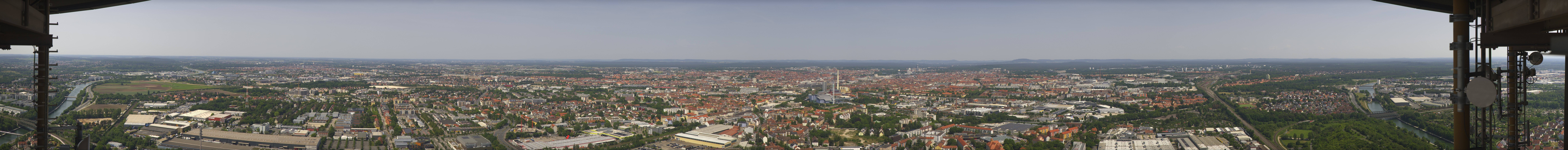 Archiv Foto Webcam Nürnberg (Fernmeldeturm)