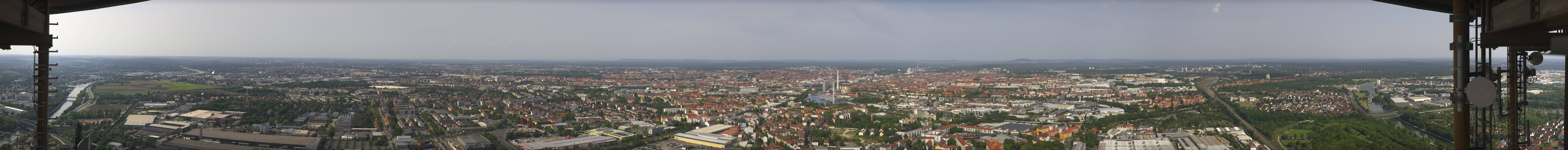 Archiv Foto Webcam Nürnberg (Fernmeldeturm)