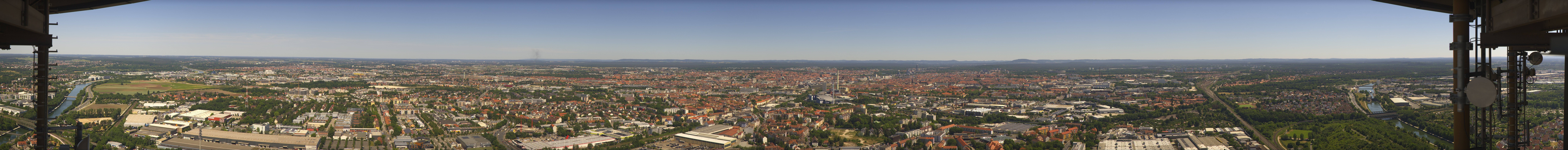 Archiv Foto Webcam Nürnberg (Fernmeldeturm)