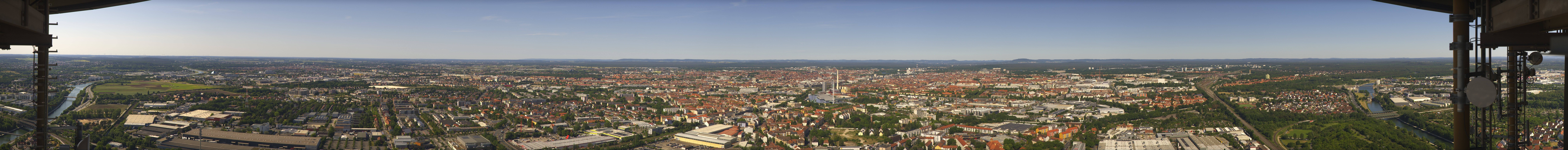 Archiv Foto Webcam Nürnberg (Fernmeldeturm)