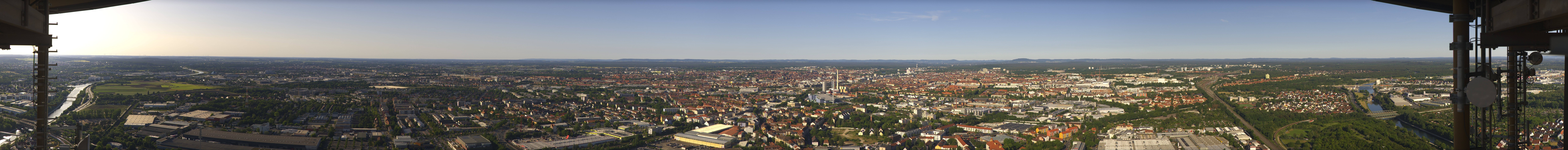 Archiv Foto Webcam Nürnberg (Fernmeldeturm)