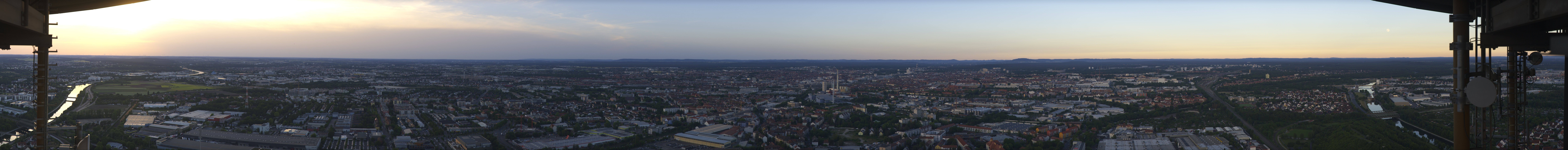 Archiv Foto Webcam Nürnberg (Fernmeldeturm)