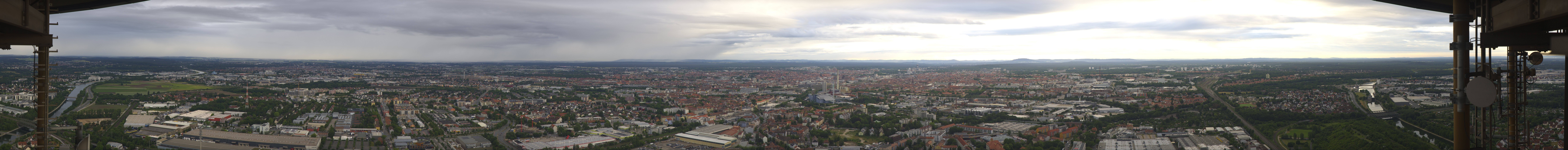 Archiv Foto Webcam Nürnberg (Fernmeldeturm)