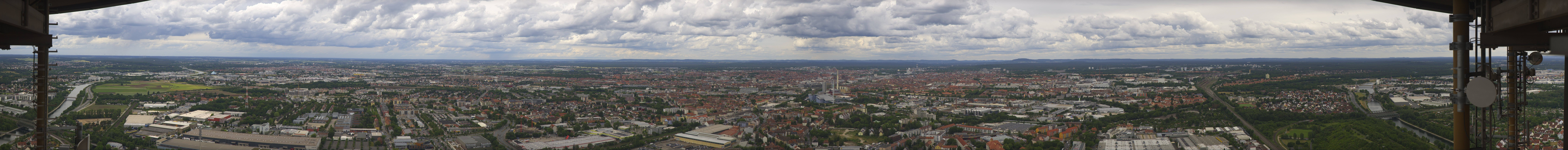 Archiv Foto Webcam Nürnberg (Fernmeldeturm)