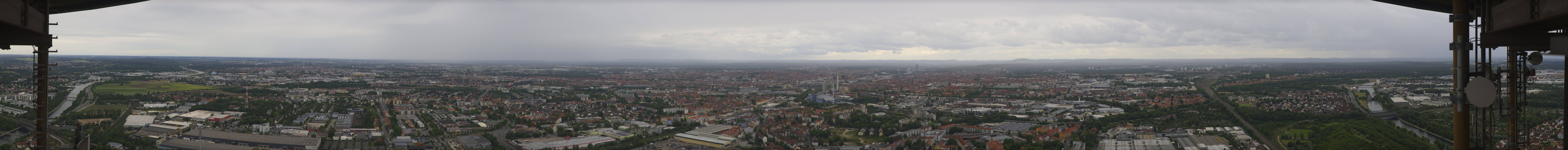 Archiv Foto Webcam Nürnberg (Fernmeldeturm)