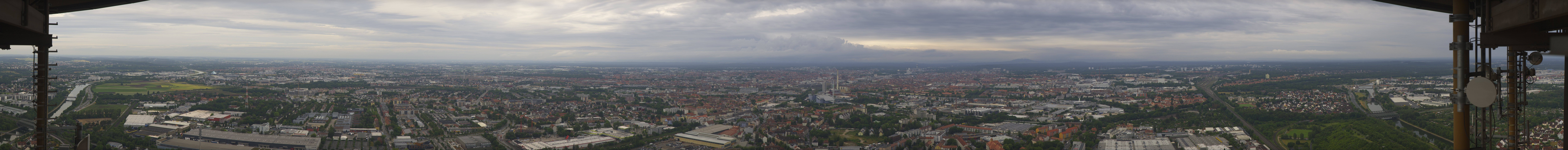 Archiv Foto Webcam Nürnberg (Fernmeldeturm)