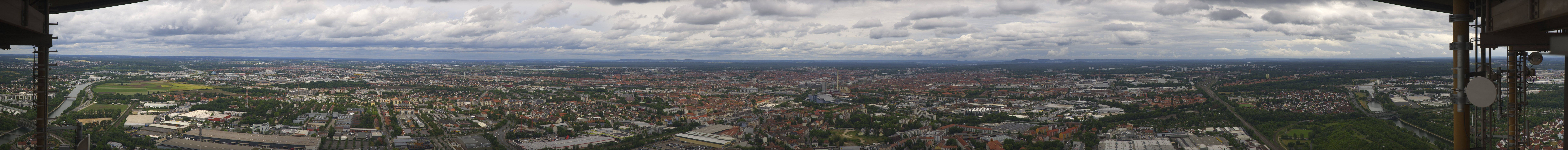 Archiv Foto Webcam Nürnberg (Fernmeldeturm)