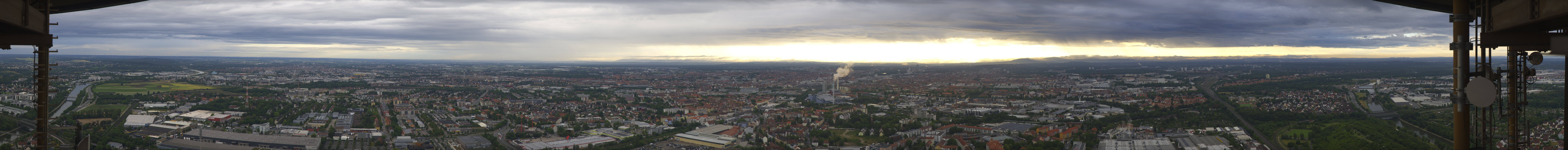 Archiv Foto Webcam Nürnberg (Fernmeldeturm)