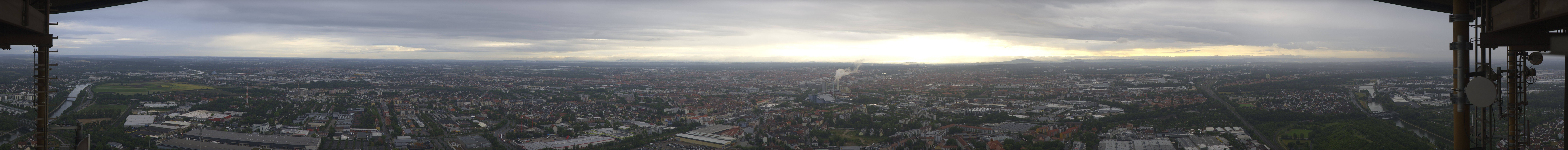 Archiv Foto Webcam Nürnberg (Fernmeldeturm)