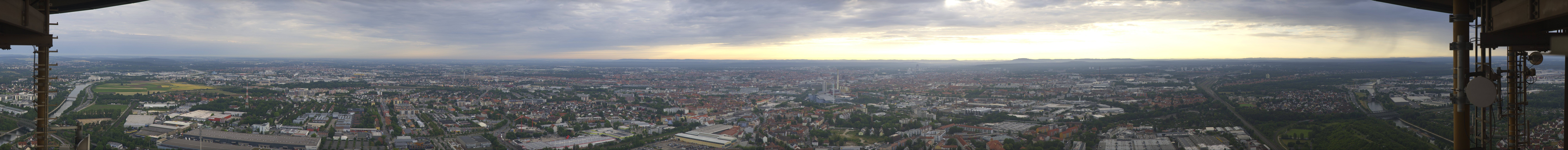Archiv Foto Webcam Nürnberg (Fernmeldeturm)