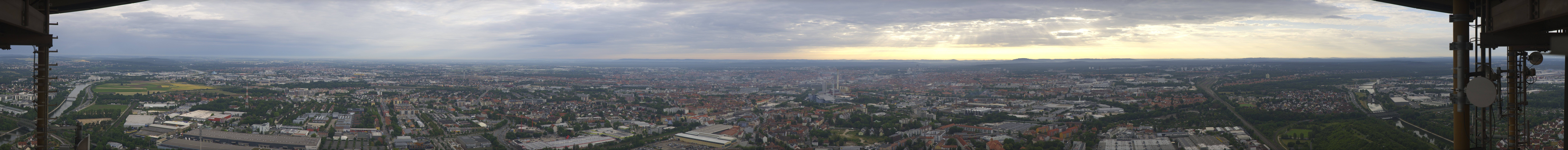 Archiv Foto Webcam Nürnberg (Fernmeldeturm)