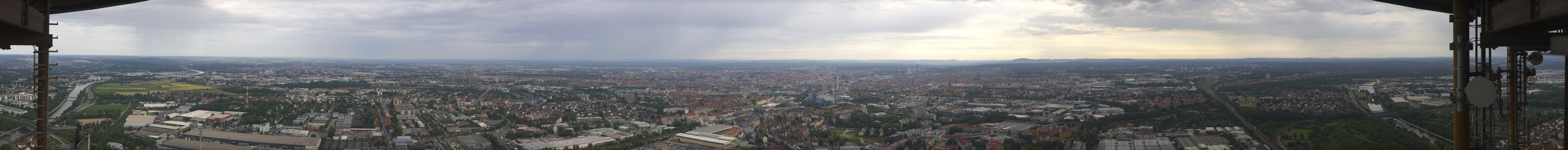 Archiv Foto Webcam Nürnberg (Fernmeldeturm)