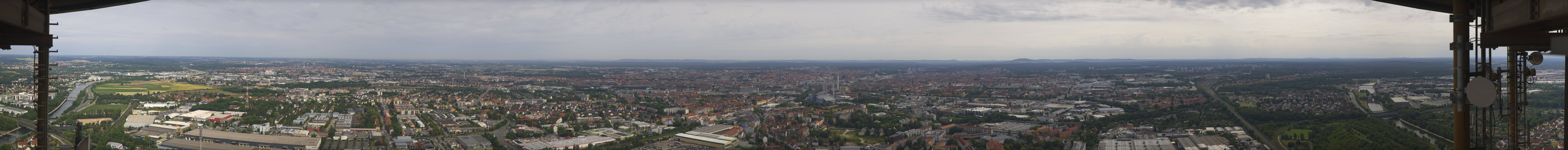 Archiv Foto Webcam Nürnberg (Fernmeldeturm)