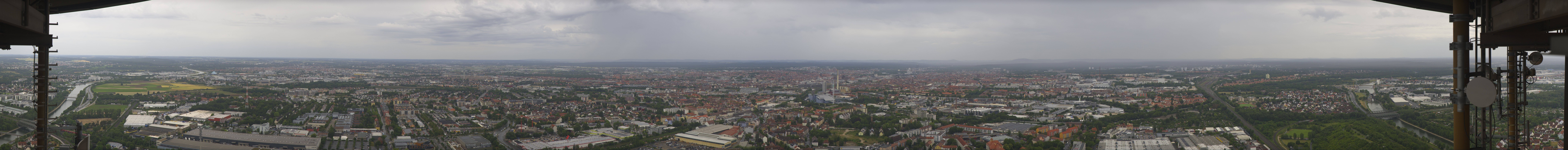 Archiv Foto Webcam Nürnberg (Fernmeldeturm)