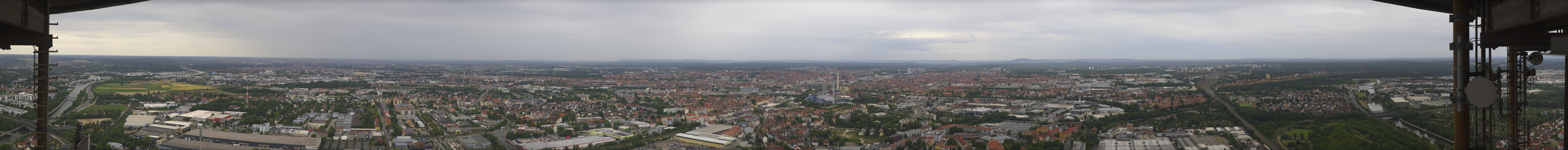 Archiv Foto Webcam Nürnberg (Fernmeldeturm)
