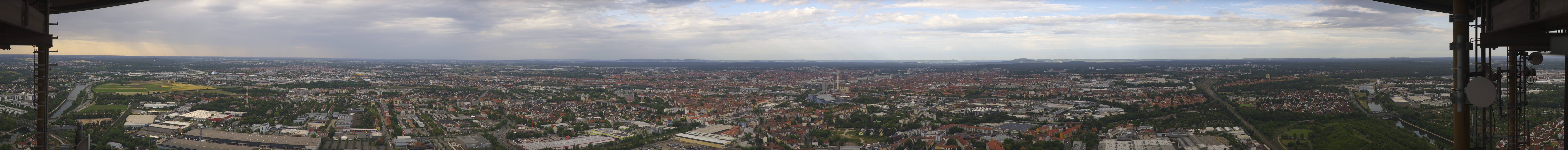 Archiv Foto Webcam Nürnberg (Fernmeldeturm)