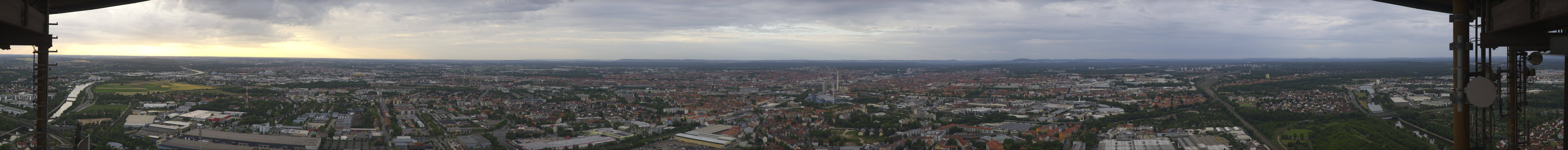 Archiv Foto Webcam Nürnberg (Fernmeldeturm)