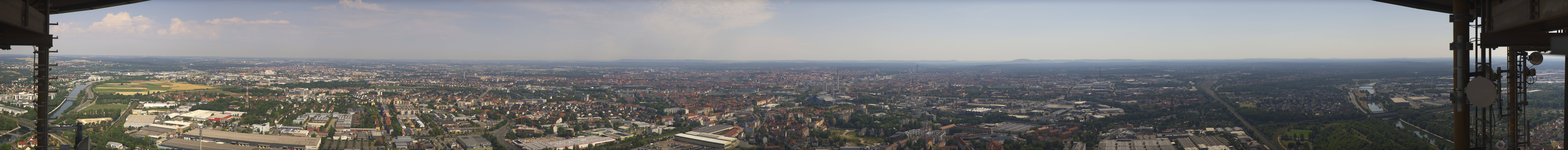 Archiv Foto Webcam Nürnberg (Fernmeldeturm)