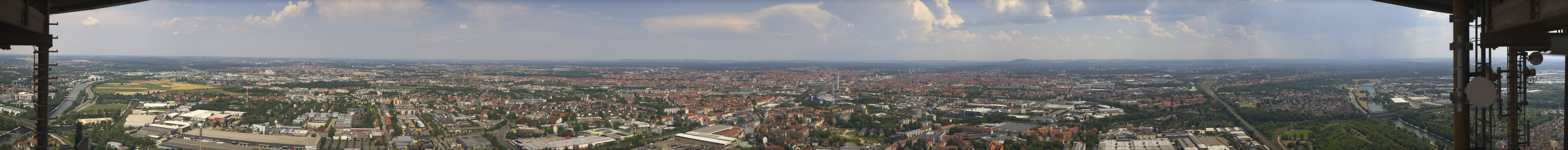 Archiv Foto Webcam Nürnberg (Fernmeldeturm)