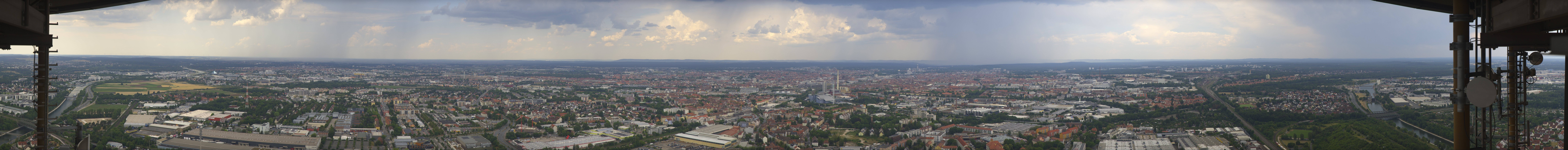 Archiv Foto Webcam Nürnberg (Fernmeldeturm)