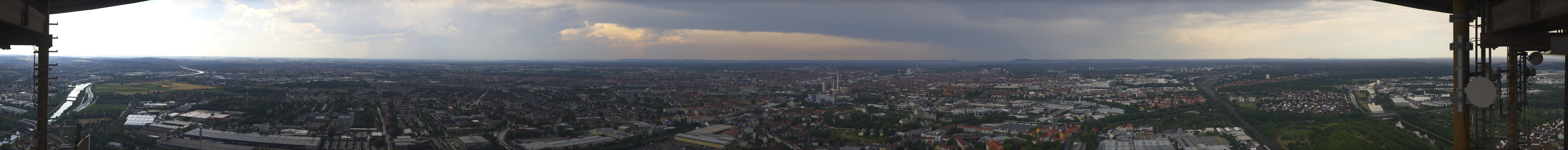 Archiv Foto Webcam Nürnberg (Fernmeldeturm)