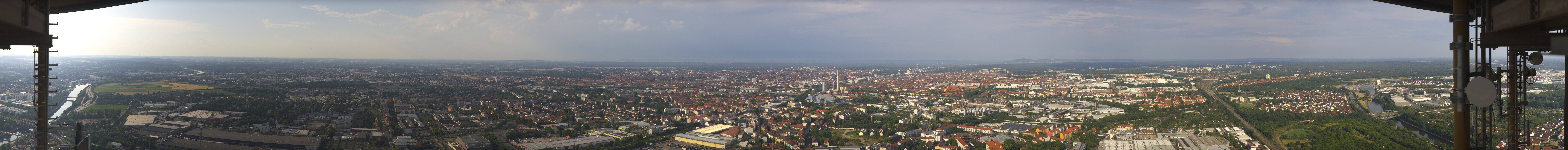 Archiv Foto Webcam Nürnberg (Fernmeldeturm)