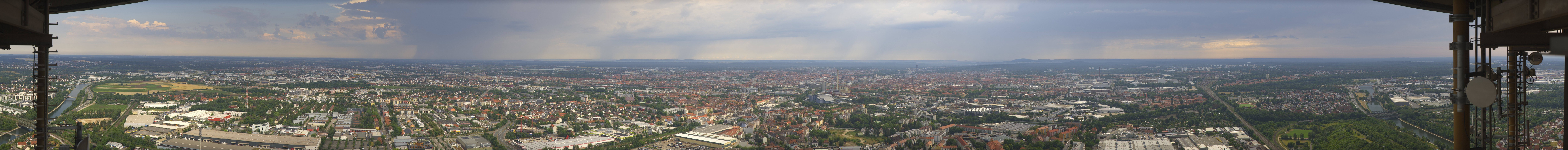 Archived image Webcam Nuremberg (telecommunication tower)