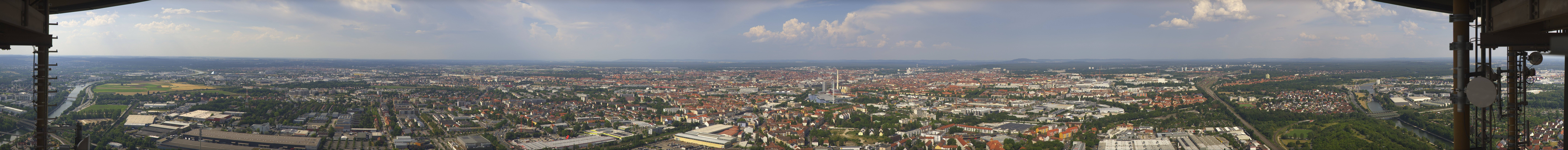 Archived image Webcam Nuremberg (telecommunication tower)