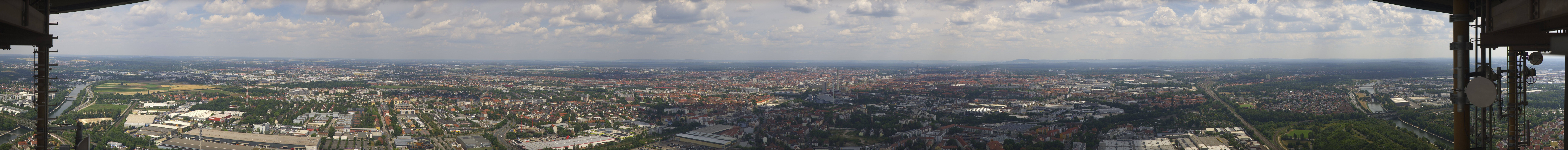 Archiv Foto Webcam Nürnberg (Fernmeldeturm)