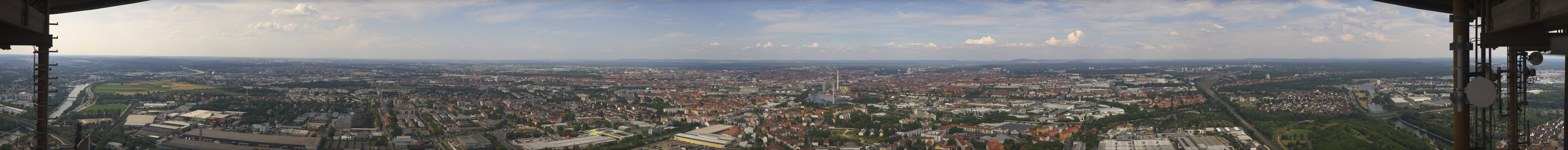 Archiv Foto Webcam Nürnberg (Fernmeldeturm)