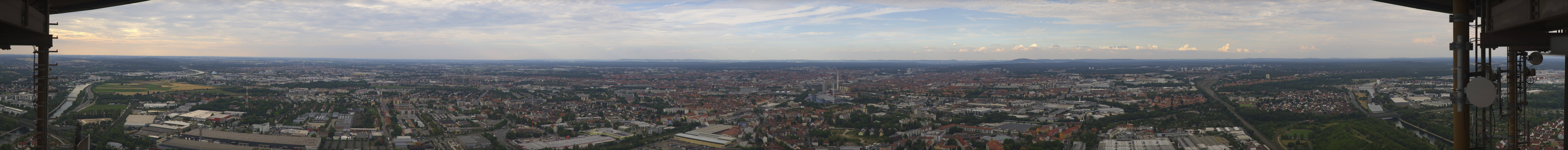 Archiv Foto Webcam Nürnberg (Fernmeldeturm)