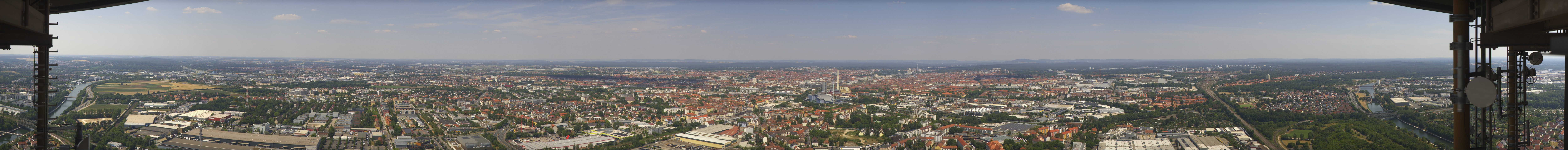 Archiv Foto Webcam Nürnberg (Fernmeldeturm)