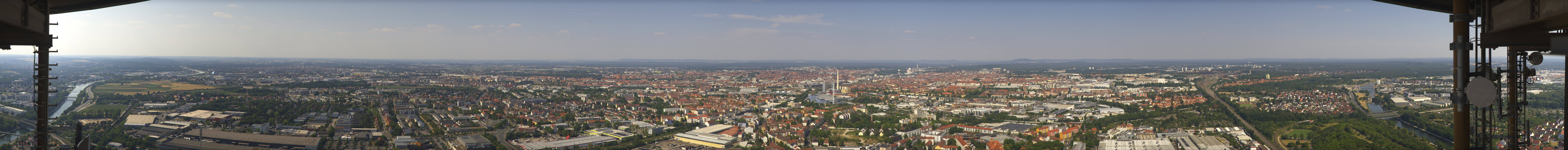 Archiv Foto Webcam Nürnberg (Fernmeldeturm)