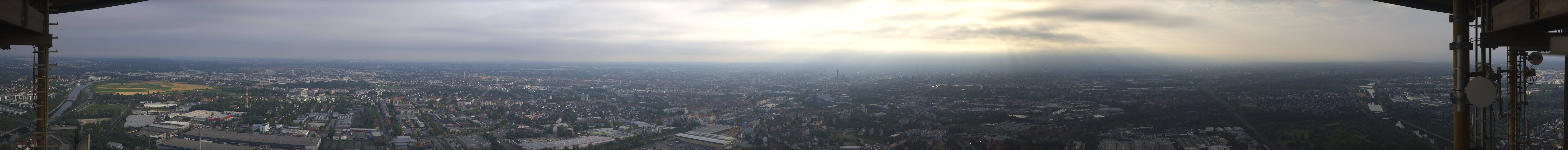 Archived image Webcam Nuremberg (telecommunication tower)