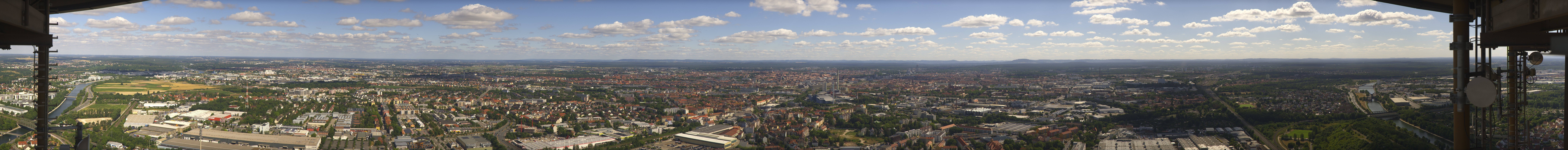 Archiv Foto Webcam Nürnberg (Fernmeldeturm)