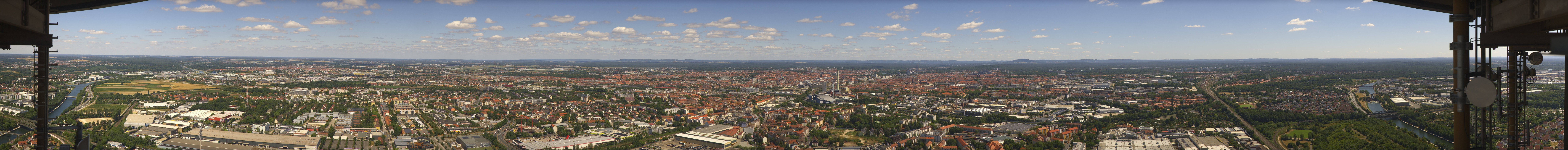 Archiv Foto Webcam Nürnberg (Fernmeldeturm)