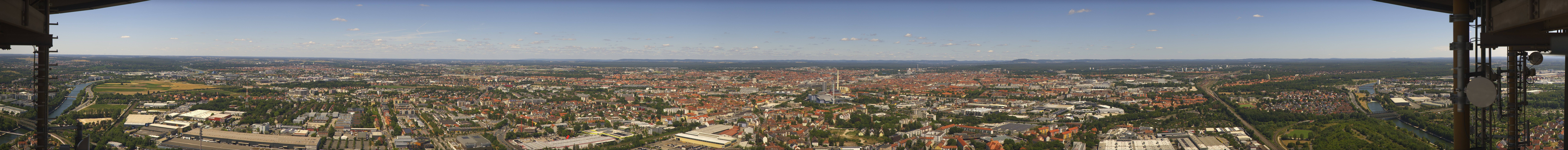 Archiv Foto Webcam Nürnberg (Fernmeldeturm)
