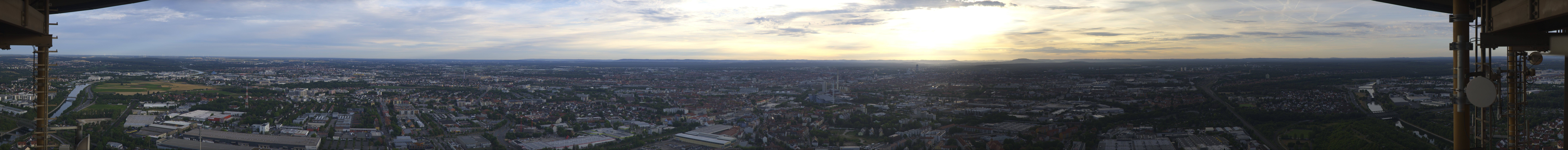 Archiv Foto Webcam Nürnberg (Fernmeldeturm)