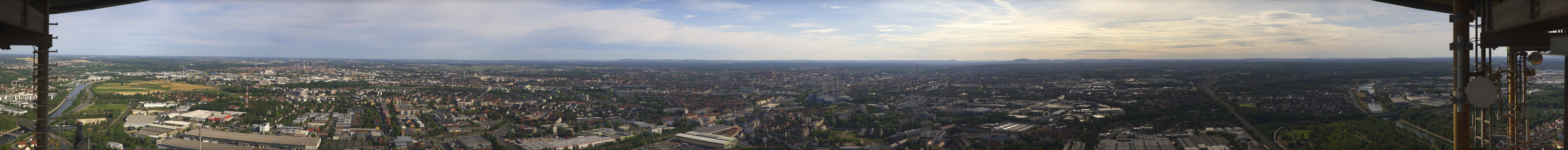 Archiv Foto Webcam Nürnberg (Fernmeldeturm)